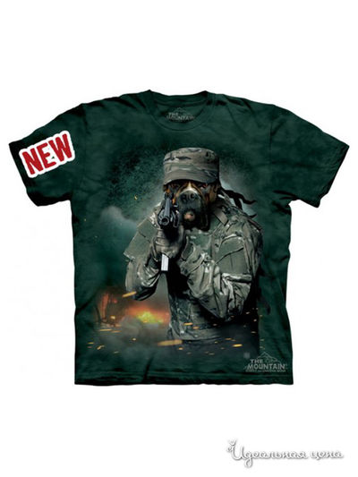 Футболка Mountain, цвет черный