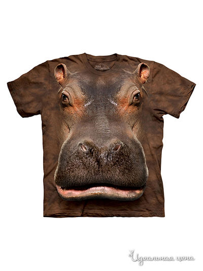 Футболка Mountain, цвет коричневый