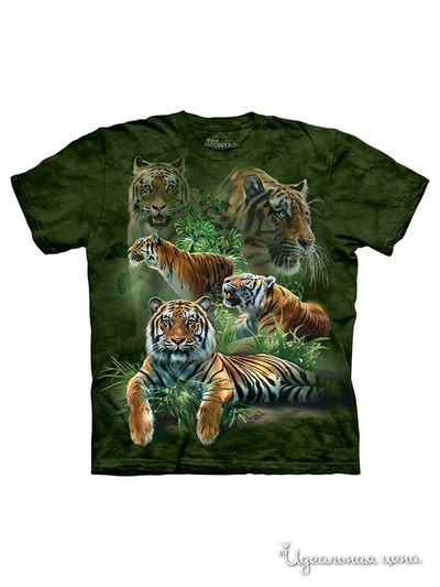 Футболка Mountain, цвет зеленый