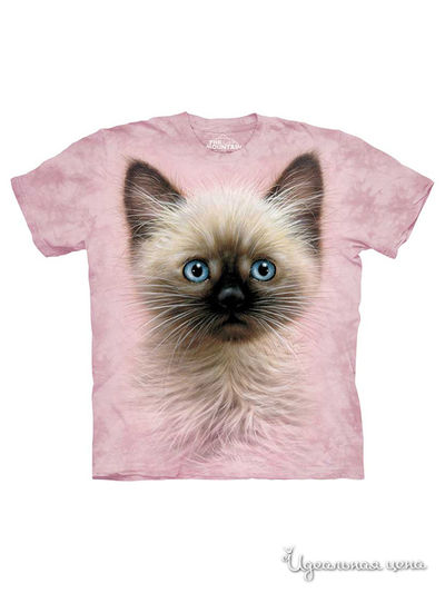 Футболка Mountain, цвет розовый