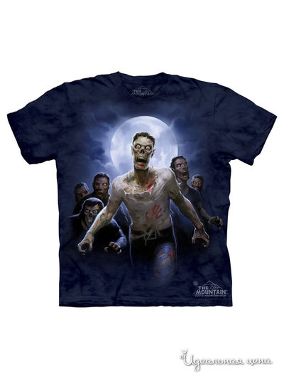 Футболка Mountain, цвет темно-синий