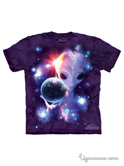 Футболка Mountain, цвет сиреневый