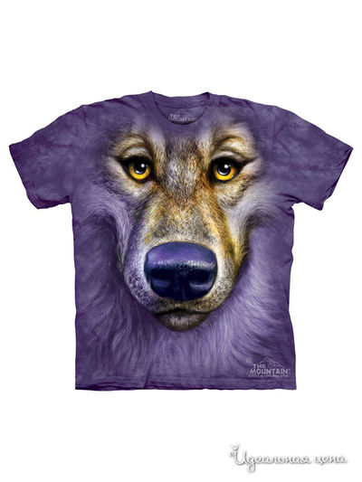 Футболка Mountain, цвет фиолетовый