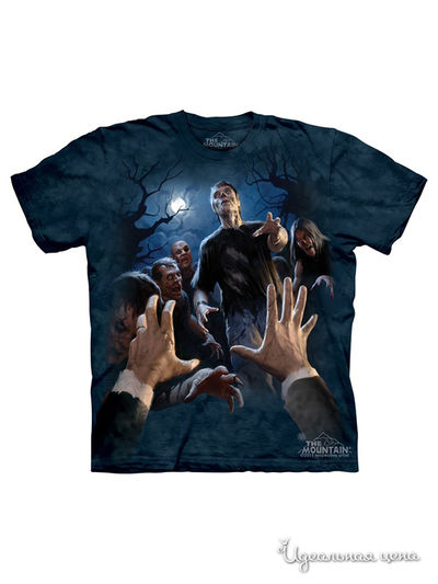 Футболка Mountain, цвет темно-синий