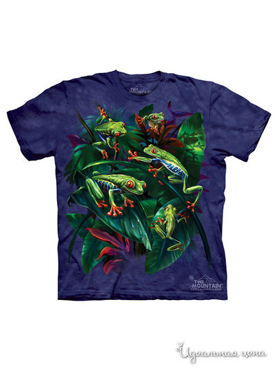 Футболка Mountain, цвет фиолетовый