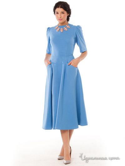 Платье Musthave, цвет голубой