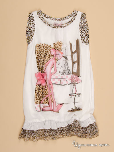 Платье Monnalisa, цвет белый