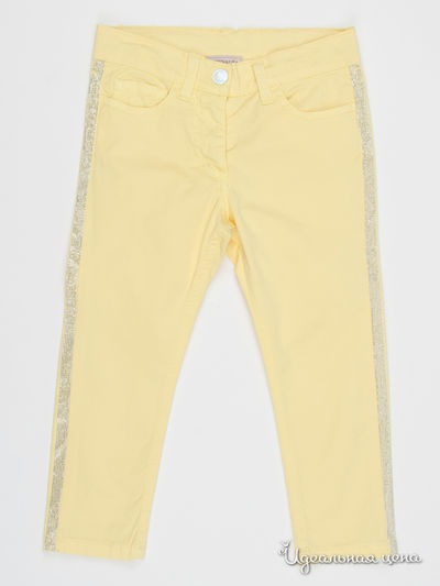 Брюки Monnalisa, цвет желтый