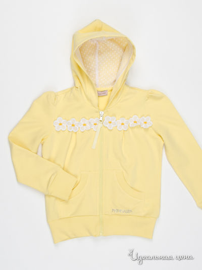 Толстовка Monnalisa, цвет желтый