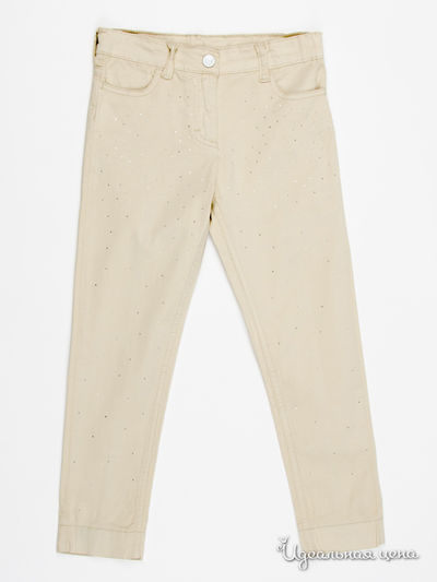 Брюки Monnalisa, цвет песочный