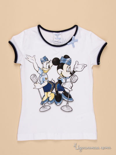 Футболка Monnalisa, цвет белый