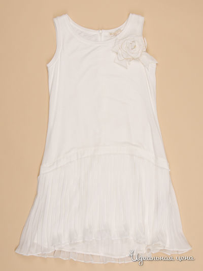 Платье Monnalisa, цвет белое