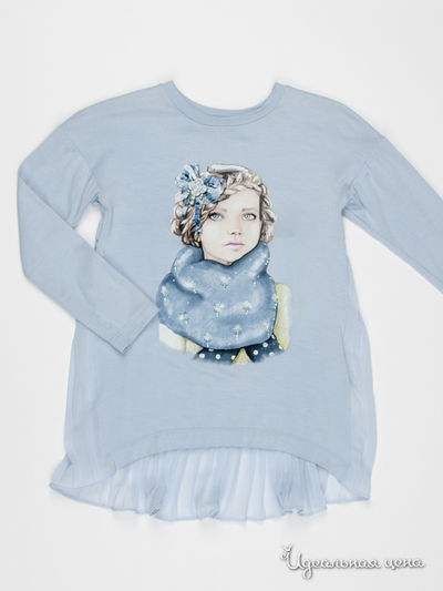 Джемпер Monnalisa, цвет голубой