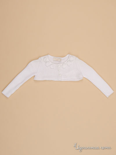 Болеро Monnalisa, цвет белый