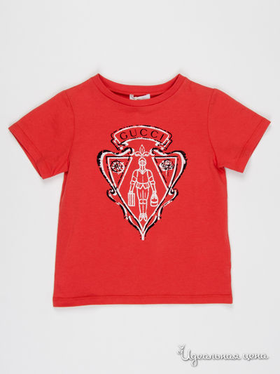 Футболка Gucci, цвет красный
