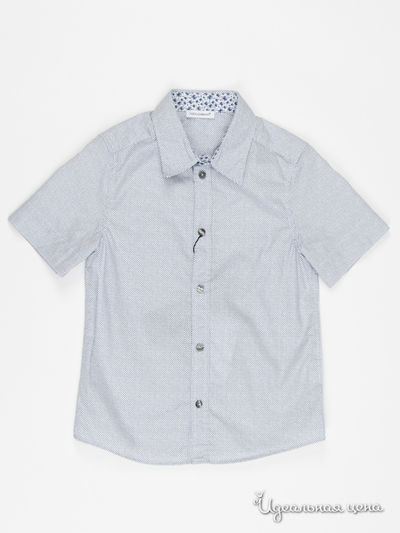 Рубашка Dolce & Gabbana Kids, цвет синий, белый