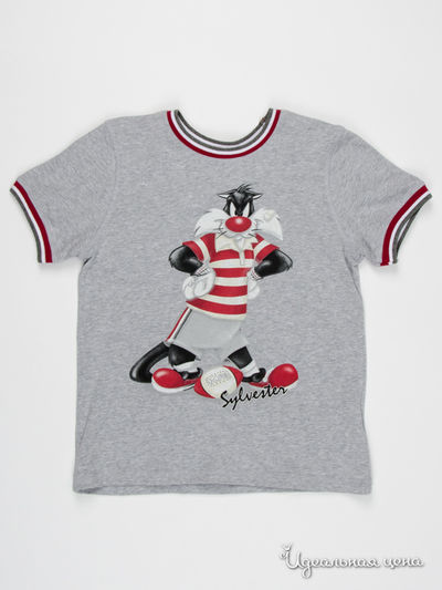 Футболка Monnalisa, цвет серый