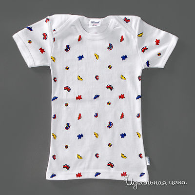 Футболка Liliput, цвет цвет белый / синий / желтый