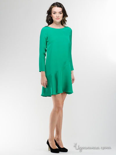 Платье Etro, цвет зеленый