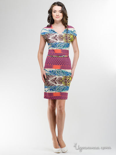 Платье Etro, цвет мультиколор