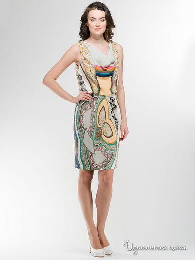 Платье Etro, цвет мультиколор