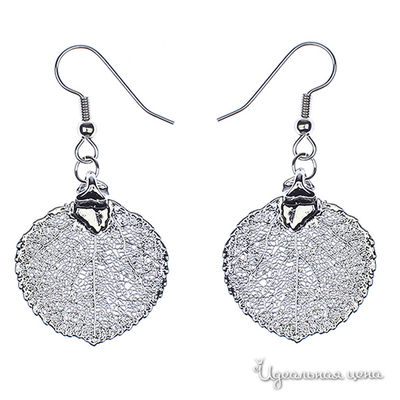 Серьги Ester Bijoux, цвет серебристый