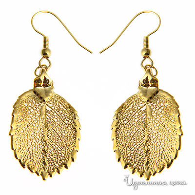 Серьги Ester Bijoux, цвет золотой