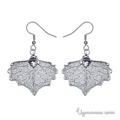 Серьги Ester Bijoux, цвет серебристый