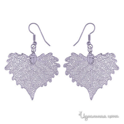 Серьги Ester Bijoux, цвет фиолетовый