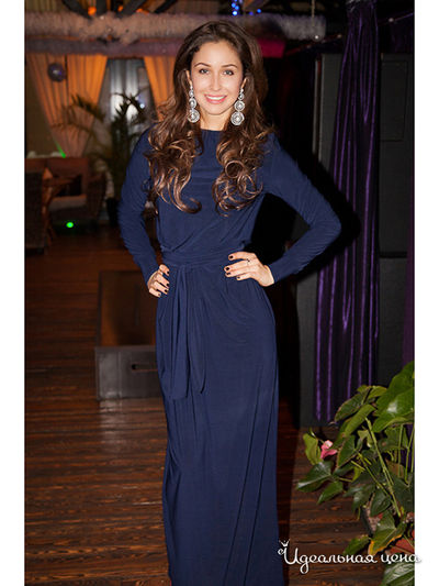 Платье Elena Fedel, цвет синий