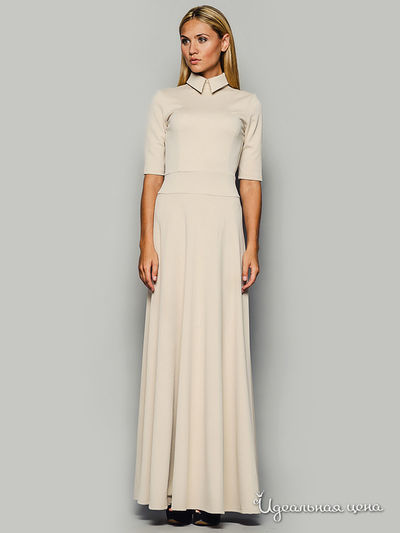 Платье SK-House, цвет бежевый