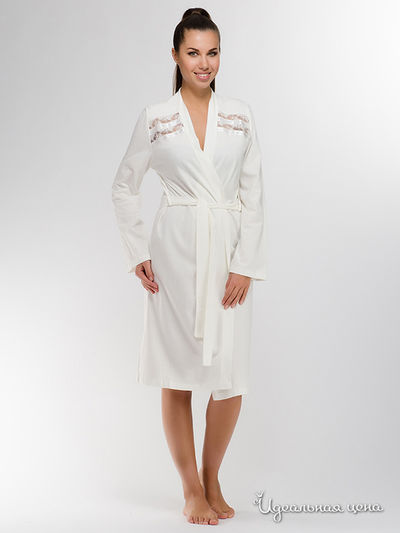 Халат Lunatica, цвет молочный