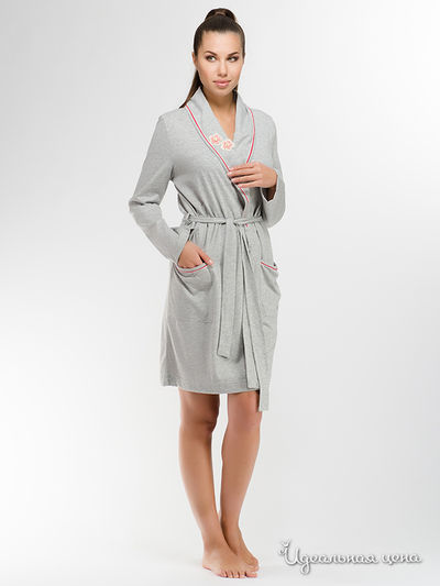 Халат Lunatica, цвет серый