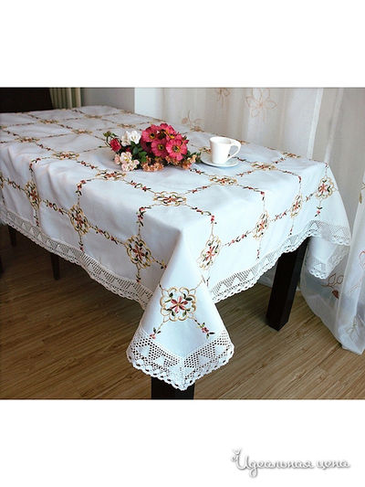 Салфетки, 40х40 6 шт. Valtery, цвет белый