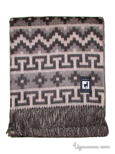 Плед, 150х200 см Valtery, цвет коричневый, молочный