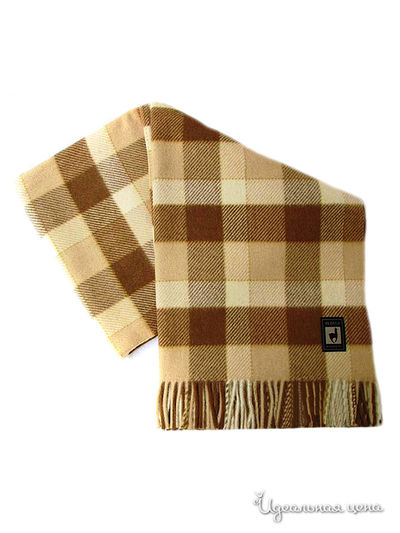 Плед, 150х200 см Valtery, цвет коричневый, бежевый