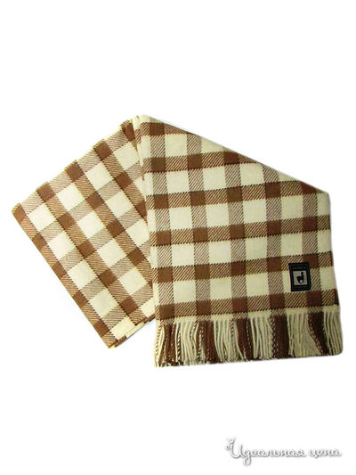 Плед, 150х200 см Valtery, цвет коричневый, бежевый