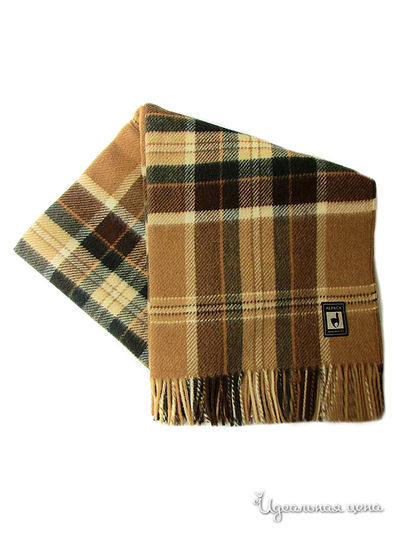 Плед, 150х200 см Valtery, цвет коричневый, бежевый