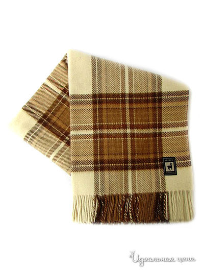 Плед, 150х200 см Valtery, цвет коричневый, бежевый