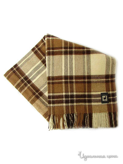 Плед, 150х200 см Valtery, цвет коричневый, бежевый