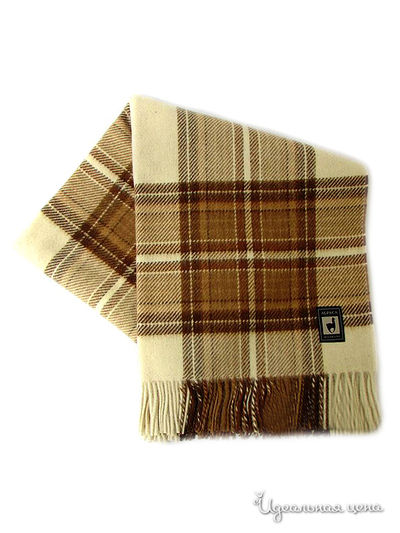 Плед, 170х210 см Valtery, цвет коричневый, бежевый