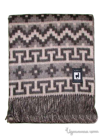 Плед, 170х210 см Valtery, цвет коричневый, молочный