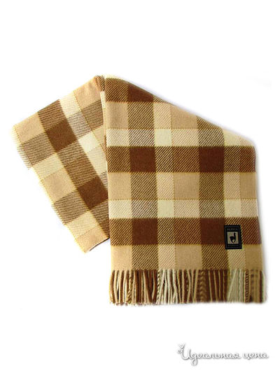 Плед, 170х210 см Valtery, цвет коричневый, бежевый