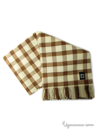 Плед, 170х210 см Valtery, цвет коричневый, бежевый