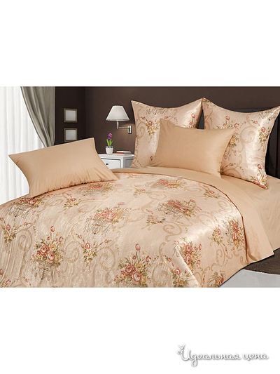 КПБ 1,5-спальный Goldtex, цвет бежевый