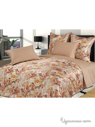 КПБ 1,5-спальный Goldtex, цвет бежевый