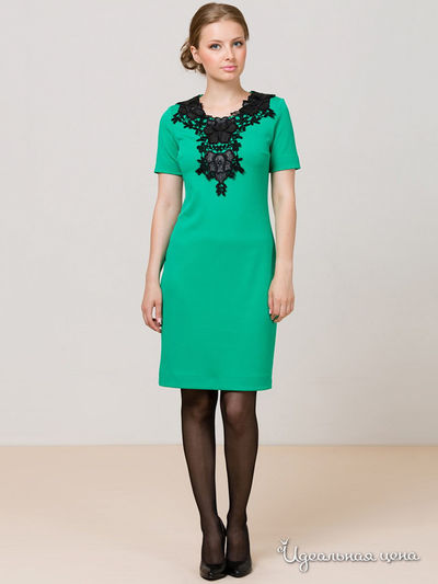 Платье Remix, цвет зеленый
