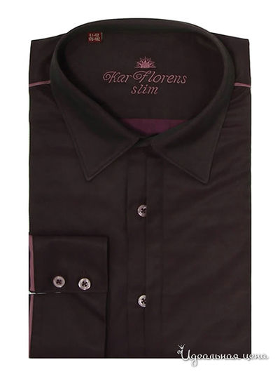 Сорочка Karflorens, цвет вишневый