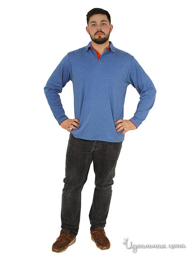 Рубашка-поло Karff, цвет голубой