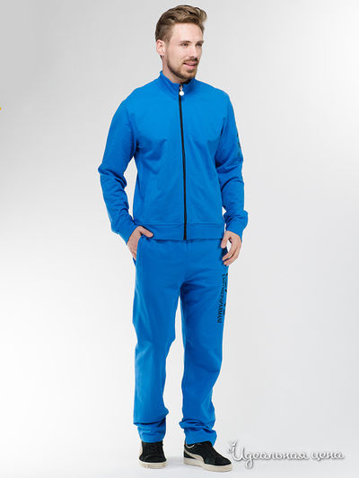 Спортивный костюм Emporio Armani, цвет голубой